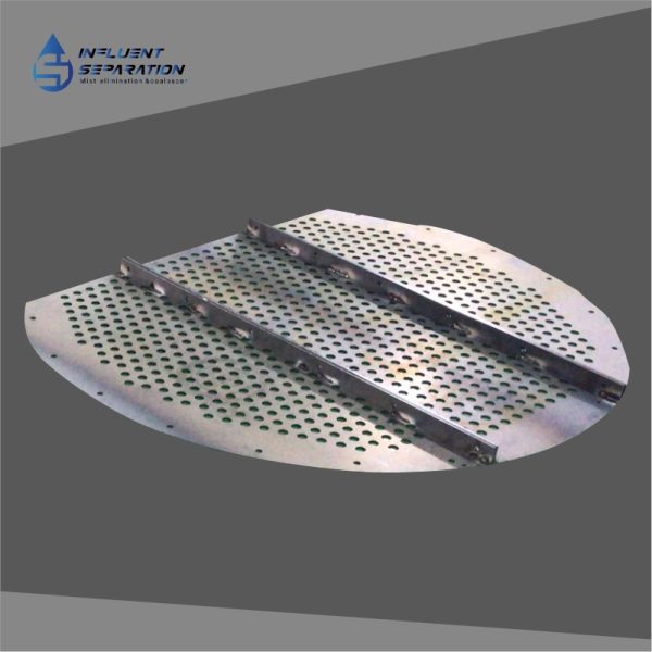 Calming Baffles (Perforated Plates) Influentseparation