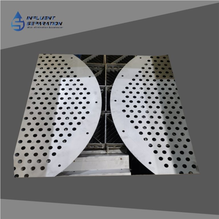 Calming Baffles (Perforated Plates) Influentseparation
